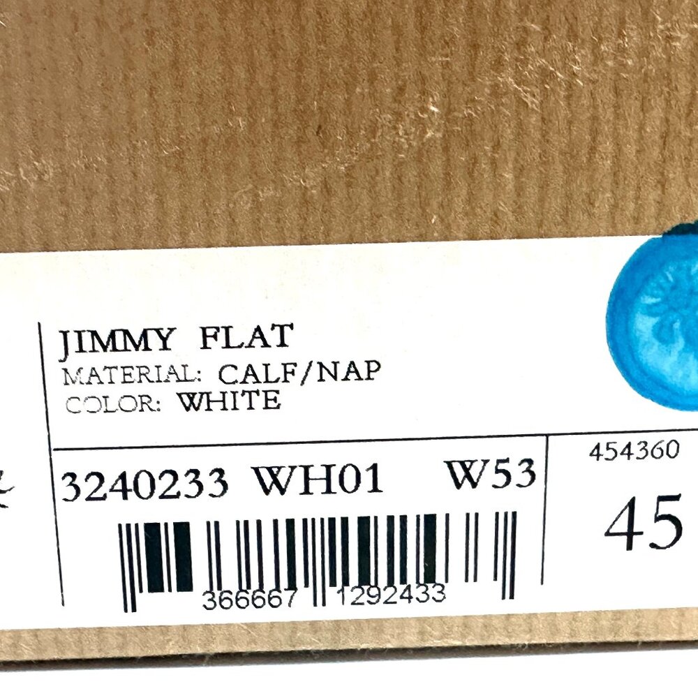 Christian Louboutin JIMMY FLAT Mens Leather Trainers Sneakers Shoes White - Picture 16 of 16